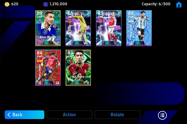 Eden Hazard x David Raya x Martin Ødegaard +620 Coins Adr