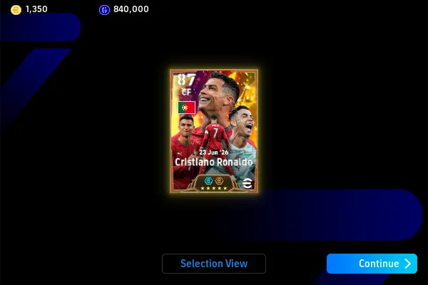 Cristiano Ronaldo +1350 Coins Adr