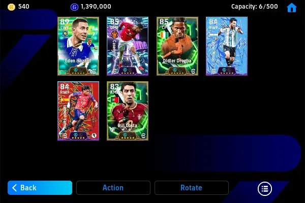 Eden Hazard x Casemiro x Didier Drogba +540 Coins Adr