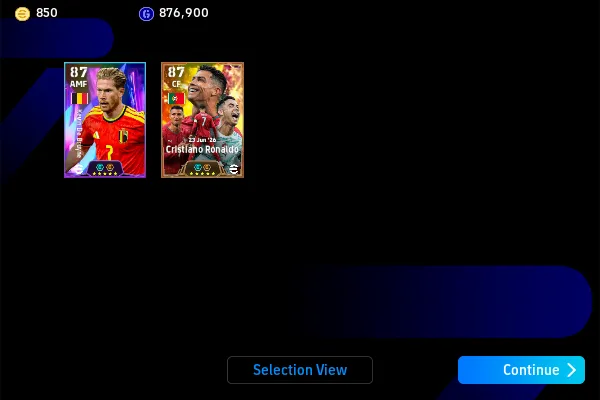 Cristiano Ronaldo x Kevin De Bruyne +850Coins Adr